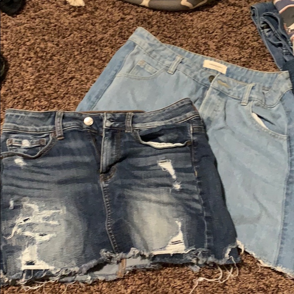 denim skirts